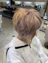 カイム ヘアー(Keim hair)&nbsp;ショートボブ/ハンサムショート/ハイトーン/ふんわりショート