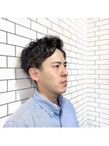 アシュレイ(ASHLEY)&nbsp;ASHLEY☆suzuka爽やかメンズヘア アップバング 福島 野田 美容室