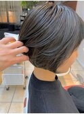 前下がり/グラデーション/30代40代50代/丸み/ショートボブ/小顔/