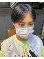 ソイ 下北沢(soi)&nbsp;ラベンダーカラー　ハイケアブリーチ　ショートヘア