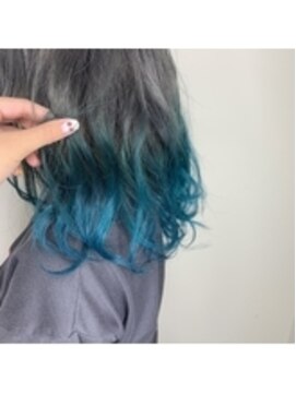 ヘアリゾート エーアイ 浅草橋店(hair resort Ai) ターコイズブルー