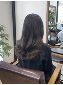 38mmコテ巻き風パーマ