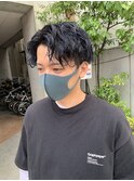 ツイストスパイラル  マッシュパーマ  20代/30代/40代