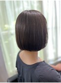 30代40代50代小顔ショートボブ丸みショートボブモードヘア代官山