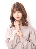 ゆるっとした動きの抜け感ミディアム/20代30代40代