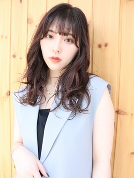 ブゾン(buZon) 【buZonブゾン】大人セミロング×シアベージュ