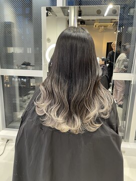 アライブ ハラジュク(ALIVE harajuku) グラデーションカラーバレイヤージュインナーカラー　ryota