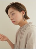 北山謙三☆耳掛けショートボブ