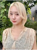ハイトーン×韓国風レイヤー