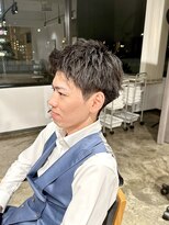 ザ オーダー(THE ORDER)&nbsp;スパイキーショートナチュラルフェードバーバヘアビジネスヘア