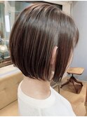 ショートヘア/チョコレートモード/大人ガーリー[有楽町/日比谷］