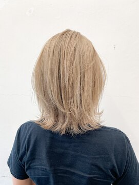 ロイス 神宮前(ROIS) 透明感ベージュカラー/ダブルカラー/ケアブリーチ[表参道駅]