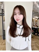 アリスバイアフロート 自由が丘(ALICe by AFLOAT)&nbsp;レイヤーカット／ワンカール／チョコブラウン／自由が丘