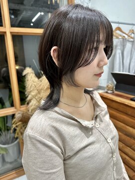 ベンティ(venti) 【VENTI 伊藤】インナーグレー+アイロンなしナチュラルウルフ