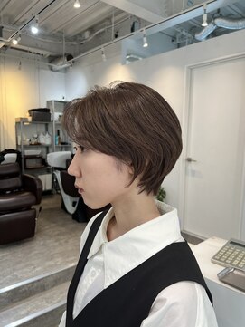 ロカ 表参道(loka) くびれショート[表参道/髪質改善/ハイライト/インナーカラー]