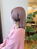 ルッツ(Lutz. hair design) 10/27 Pink×Black Wolfcut 【千代田彩夏】