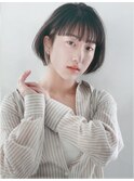 mod's天神　クロスパーマOK イノセントなクラシカルボブ