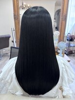 ラボヌールヘアーノーブル 新越谷店(La Bonheur hair noble)&nbsp;極上髪質改善/美髪ストレート/ブルーブラック