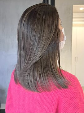 テクネ 天神大名(techne) 天神大名ブリーチダブルカラーハイライトバレイヤージュインナー