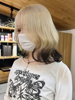 キラ 静岡(KILLA)&nbsp;ハイライトカラー/くびれヘア/レイヤーボブ[静岡/ダブルカラー]