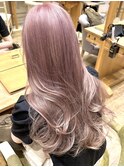 艶感ハイトーンホワイトピンク♪