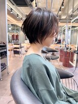 ロンド エメ 柏(Lond aimer) 柏ショートボブくびれヘアハイライトカラー韓国顔周りレイヤー柏