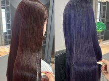 発色のいいカラーは技術と美しいかみが重要！