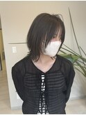丸み◎大人レイヤーボブ×縮毛矯正×髪質改善