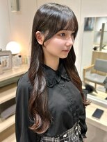 ラベスト キョウト(LOVEST)&nbsp;耳掛けしても小顔な顔周りカット/まとまるロング/京都河原町