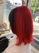 ルルバイアズール 草加店(LULU by azule)&nbsp;ツートンカラー，レッド，グリーン【草加】