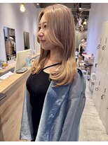 リタ(rita.)&nbsp;林　直人　Wカラーミルクティーベージュ　イルミナカラー