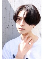 ルーシー 川越(LUCEY)&nbsp;センターパートフェザーパーマシャドウパーマメンズパーマ