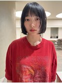 ショート・ボブレイヤー/レイヤーカット/顔周りレイヤー/20代
