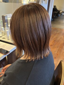 アンジュール ヒルズ(UNJOUR HILLS) ベージュ×ハイライト