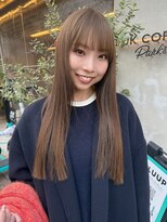 カノエ(canoe)&nbsp;canoe式_髪質改善カラー[艶髪ベージュブラウン]荒戸・大濠・西新