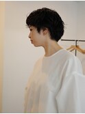 大人ショートパーマプライベートサロンマンツーマン横浜石川町