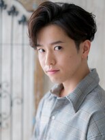 モッズヘアー メン 戸田公園店(mod's hair men) 20代30代七三分けスーツ波巻きパーマスマートマッシュh戸田公園