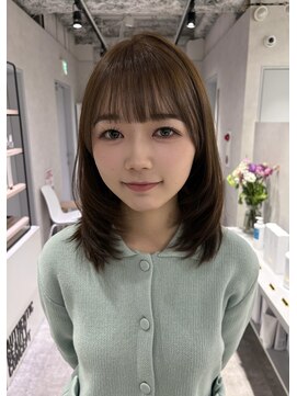 ノイル バイ キートス(neul by kiitos) 【柔らかベージュ×ミディアムレイヤー】