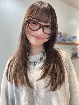 フラミンゴバイカーニバル 江古田(Flamingo by carnival) チョコブラウン/ブリーチなしダブルカラー/赤み消し/江古田