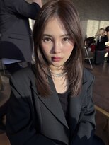 トレンチ(TRENCH)&nbsp;ラベンダーカラー　レイヤーカット