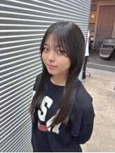 自然で柔らかい手触りのストレート♪失敗したくないやりすぎが嫌な方! 