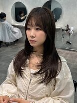 ジーニー 千葉(GENiE) 韓国レイヤーカット/顔周り/ハッシュカット/古荘竜生