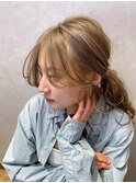 ミディアムレイヤーカット/似合わせカット/髪質改善/錦糸町