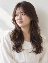 キサ ファータ 恵比寿(kisa fata)&nbsp;シースルーバングのやわらかロング