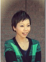 アプラススタイル(A+ STYLE)&nbsp;個性派ベリーショート！カラーメッシュで動きをつけて