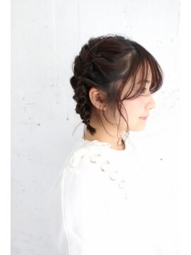 ネオリーブ アンド 渋谷店(Neolive &) 【Neolive & 渋谷店】超十代☆コラボ　編み込みツインテール