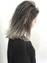 ルモア(RUMOR)&nbsp;Rumor×「外国人3Dハイライトカラー」オリーブアッシュ