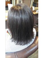 グリー ヘアープロデュース(Gree hair produce) ☆ヌーディーベージュ×外ハネミディ☆