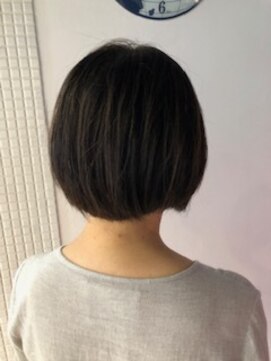 スタジオ アルファプラス 日暮里店(studio α+) ブラウン×ナチュラルボブ♪【スタジオアルファプラス日暮里】