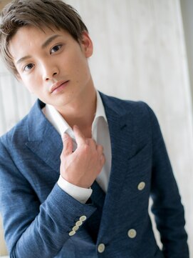 グルーミングサロン バーバー キャッスル 北浦和西口(Grooming salon Barber Castle) 外国人風カラーで!格上げサイドパートショートB